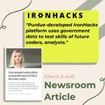 IronHacks is Featured on Purdue Newsroom!