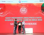 RCODI Fellow Professor Satyam Mukherjee was honored in an award by the Indian Analytics Magazine